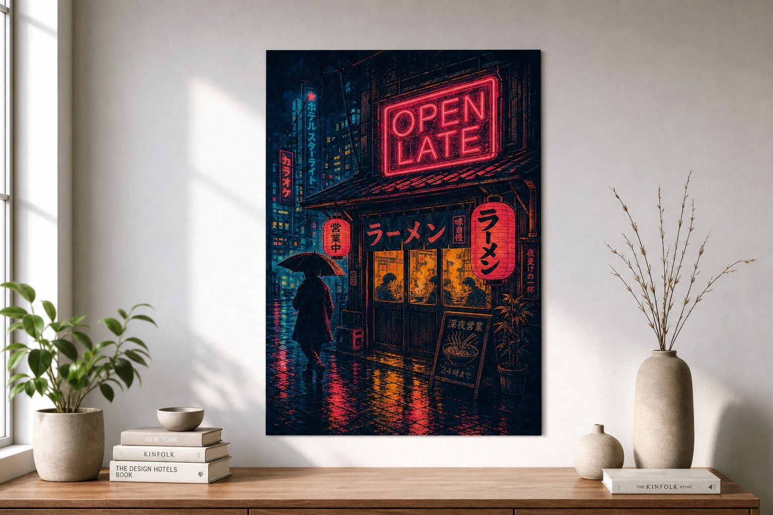 Ramen After Dark — Tokyo Night Poster