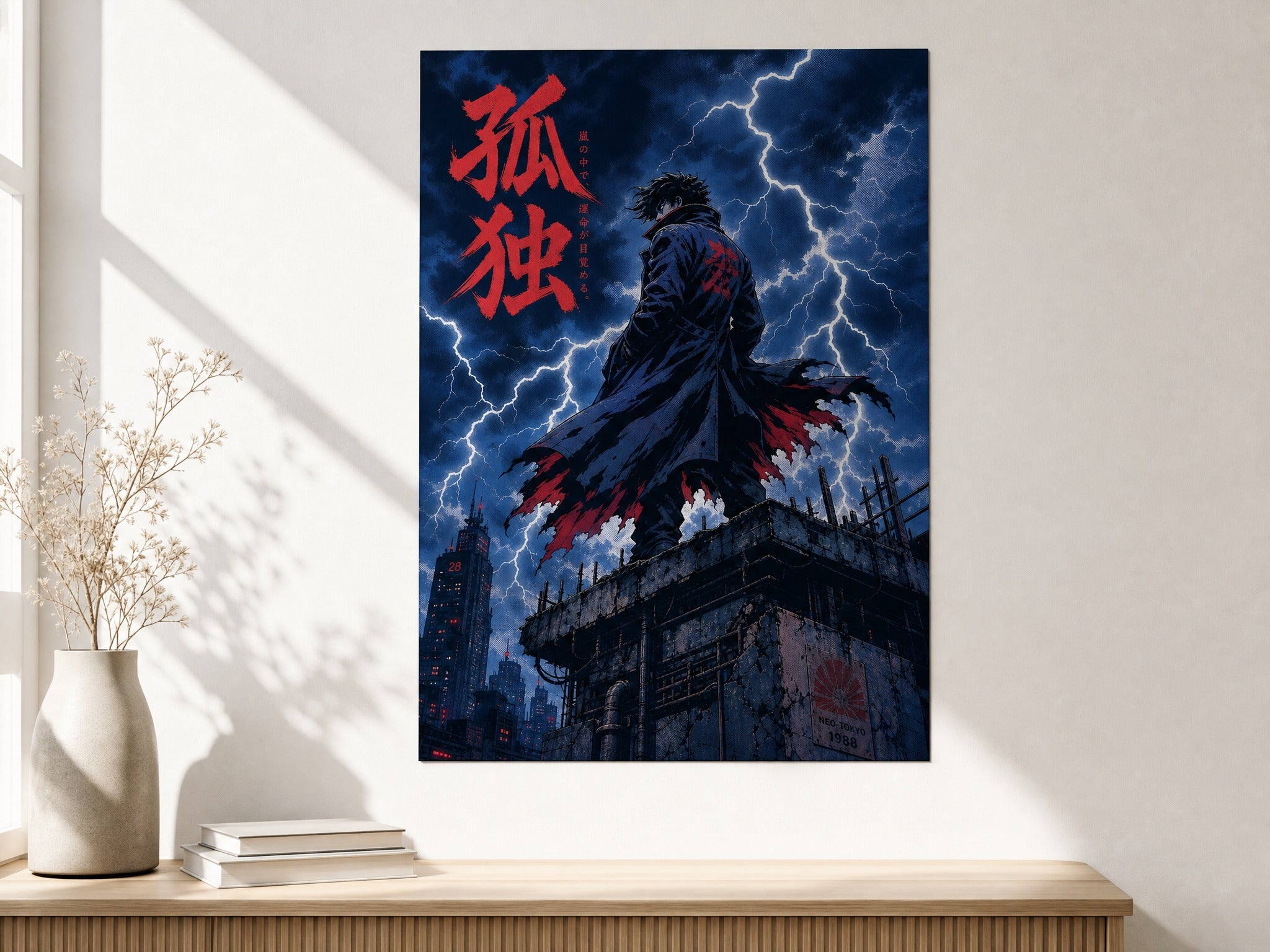 Storm Rider — Manga Warrior Poster