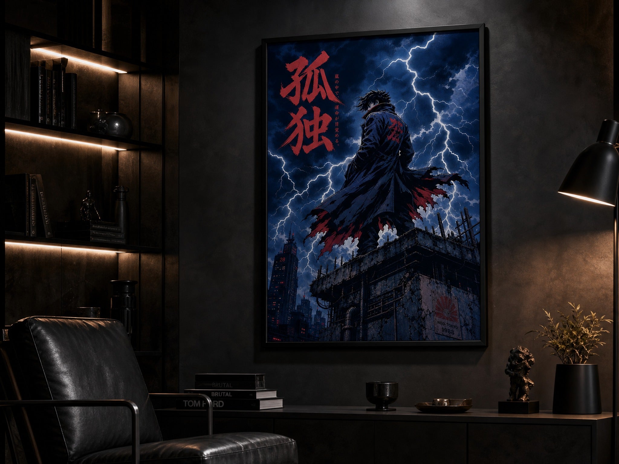 Storm Rider — Manga Warrior Poster