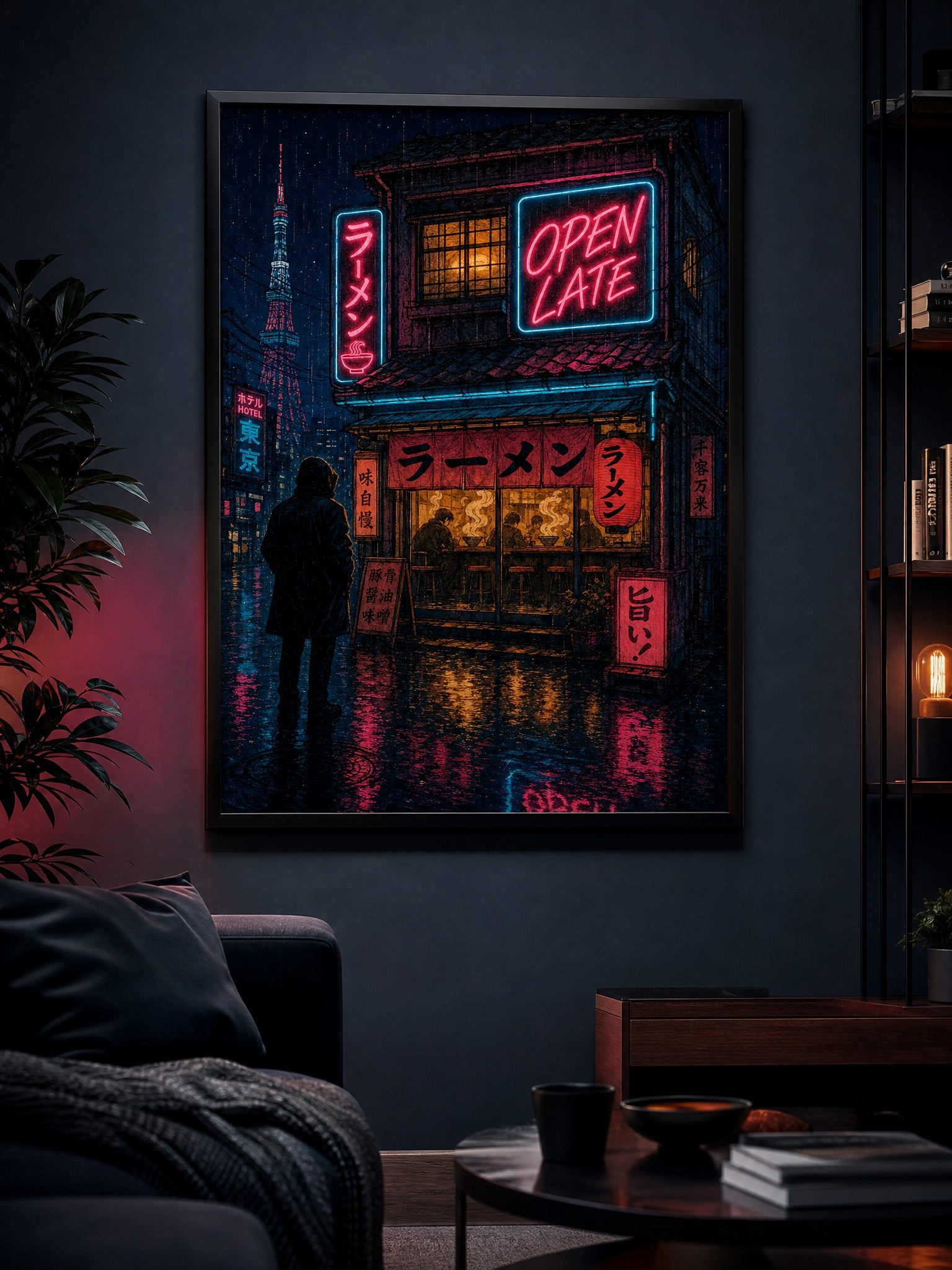 Open Late — Tokyo Ramen Night Poster