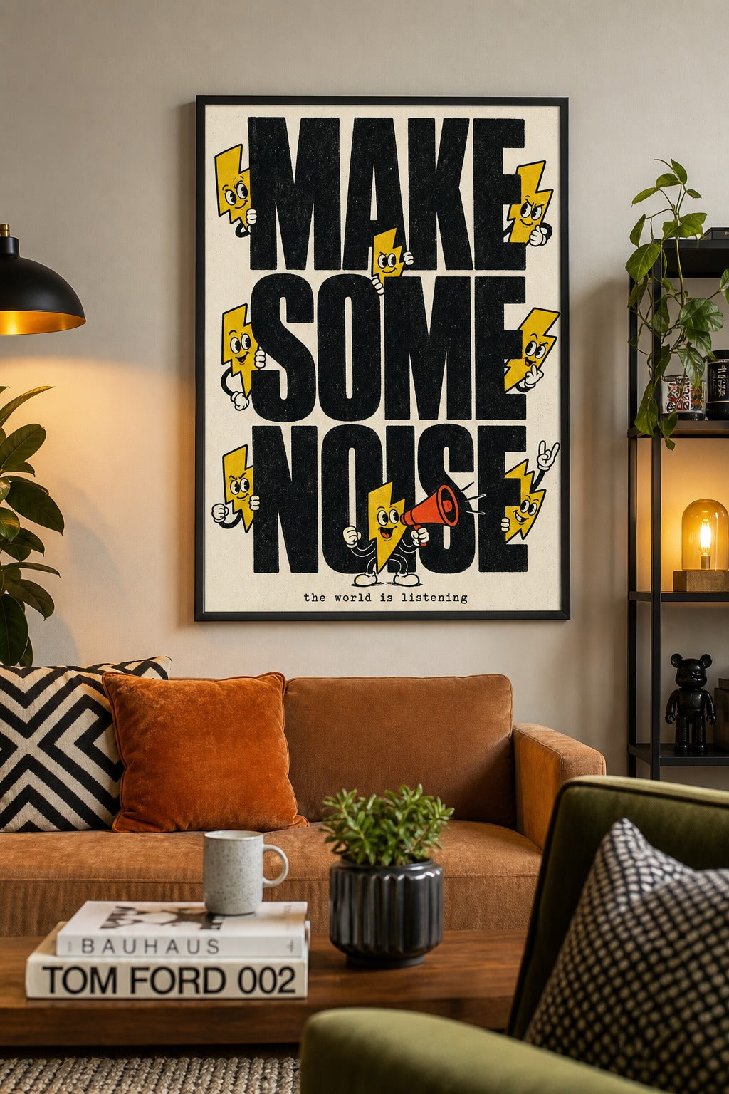 Make Some Noise — Typography Poster