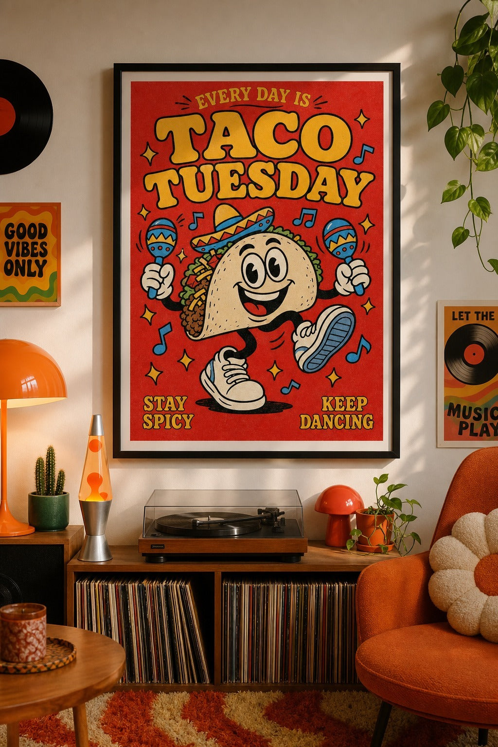 Every Day Is Taco Tuesday — Fiesta Poster