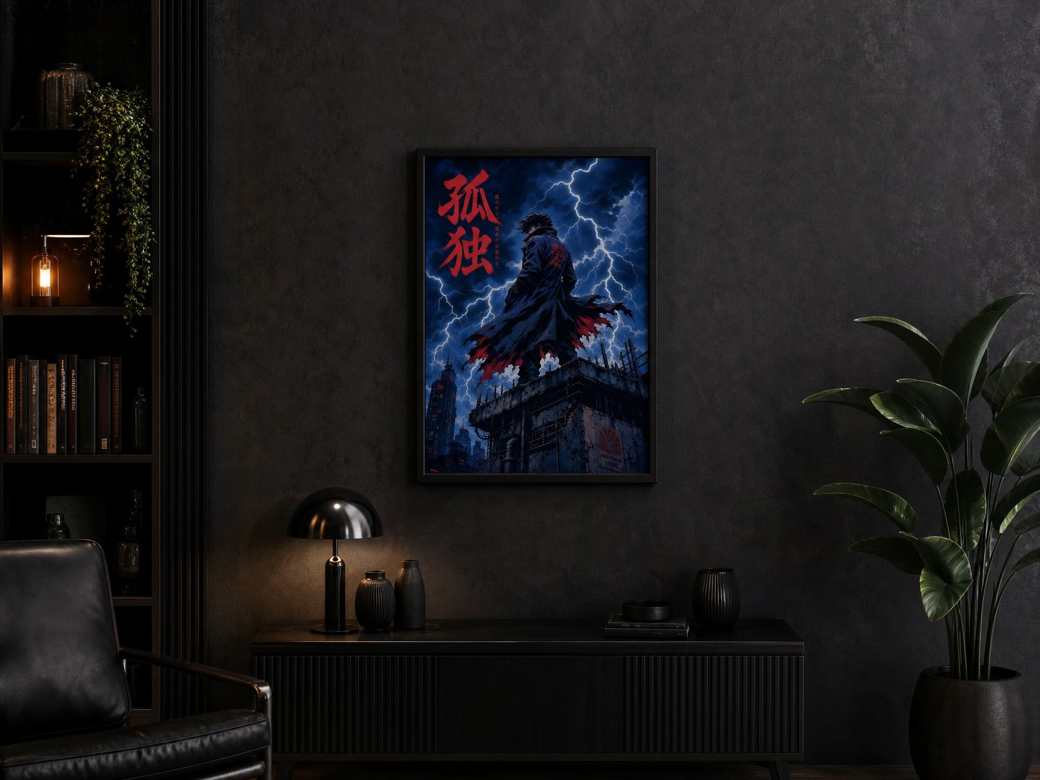 Storm Rider — Manga Warrior Poster