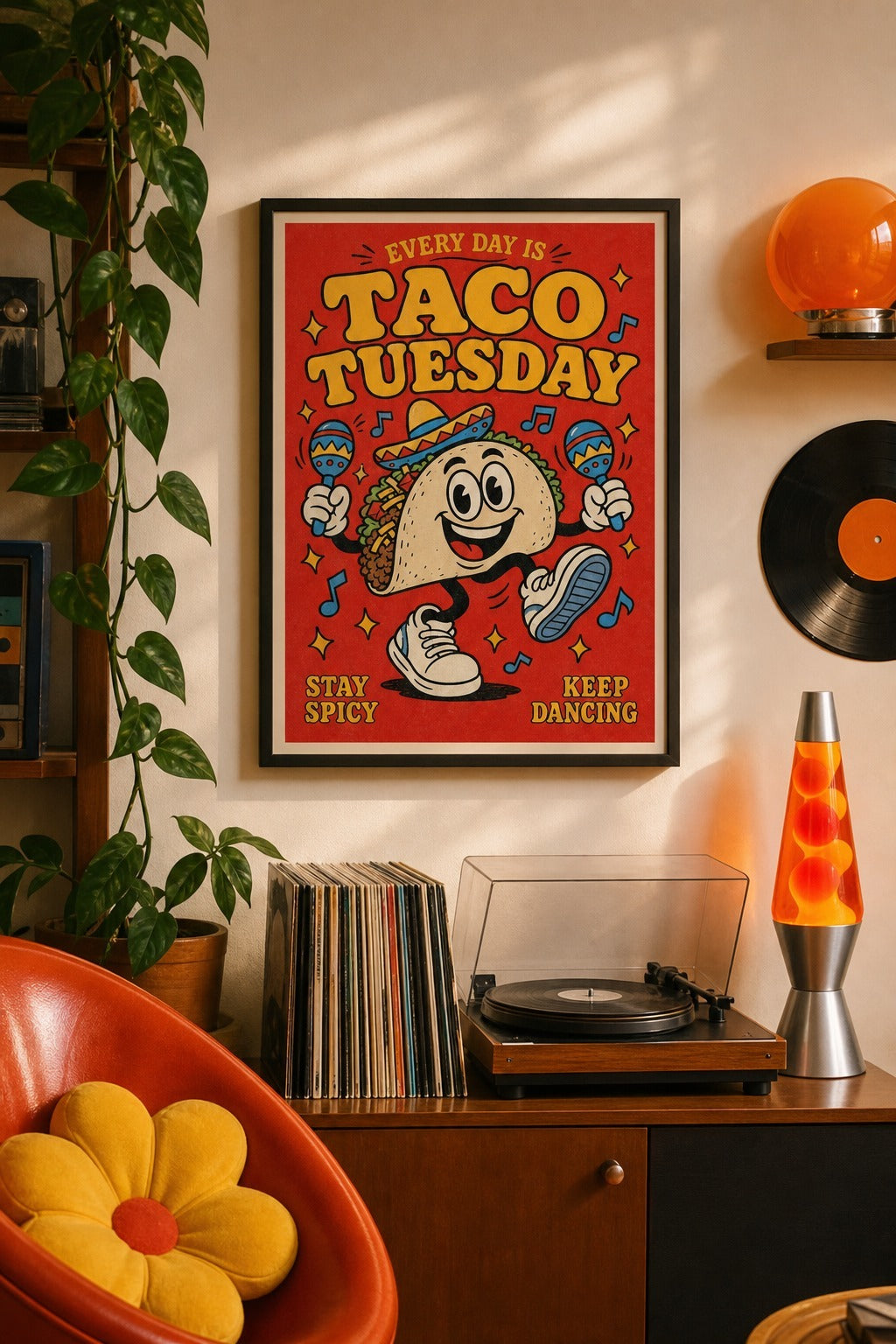 Every Day Is Taco Tuesday — Fiesta Poster