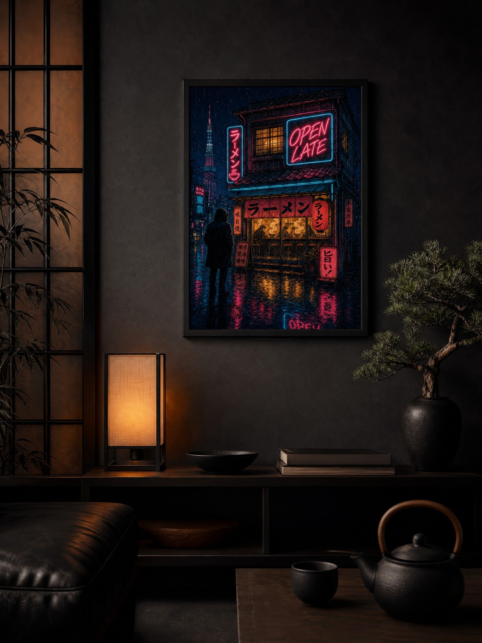 Open Late — Tokyo Ramen Night Poster