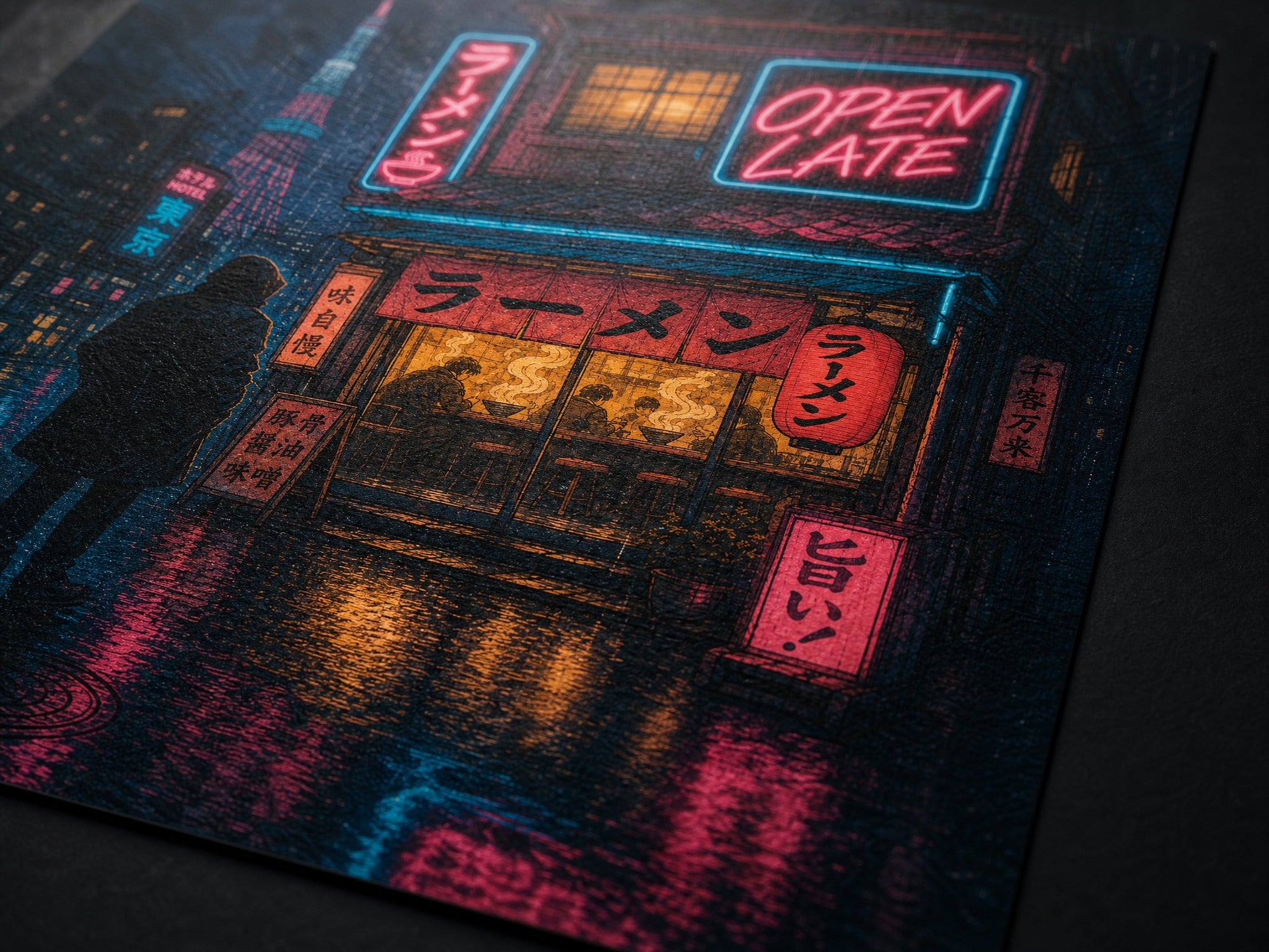 Open Late — Tokyo Ramen Night Poster